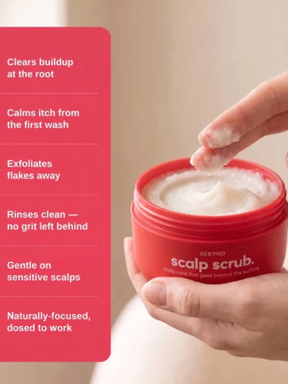 Red Scalp Scrub - Exfoliating Treatment